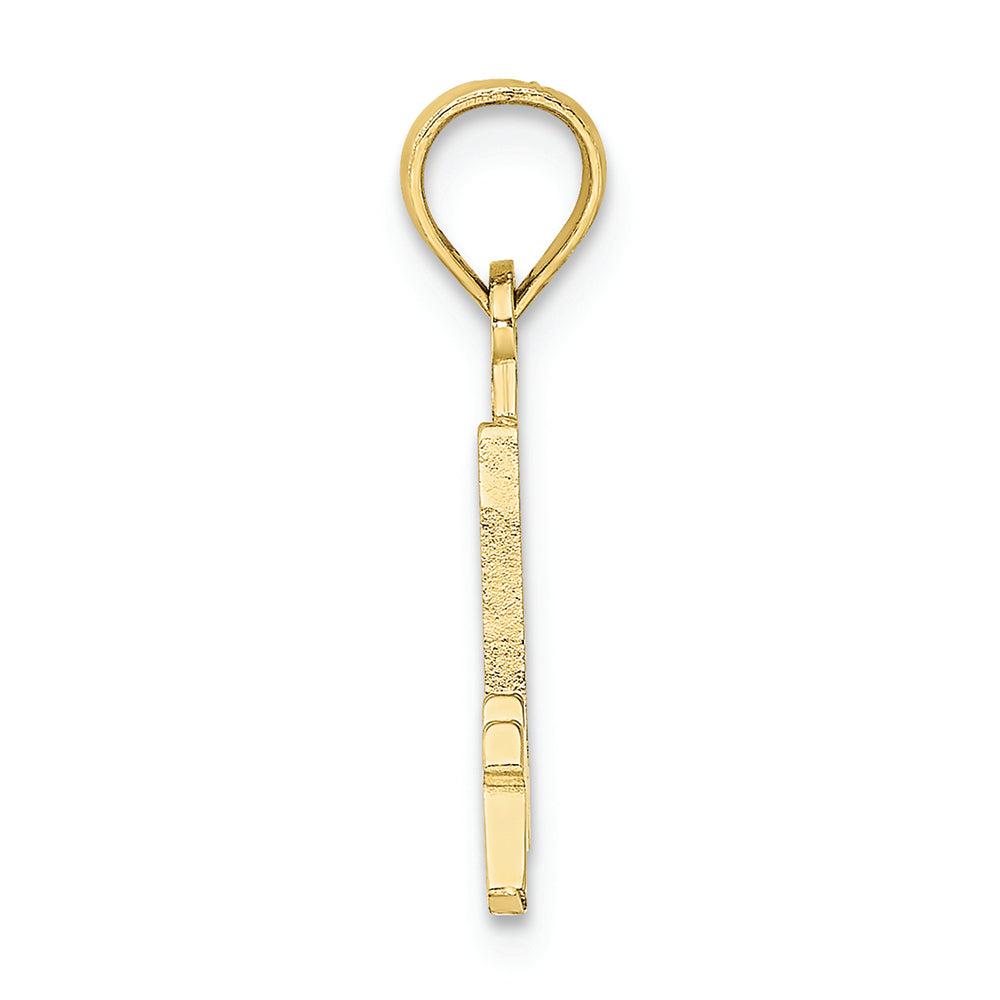 FJC Finejewelers 10k Yellow Gold 4 Block Charm
