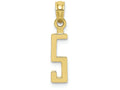 FJC Finejewelers 10k Yellow Gold 5 Block Charm