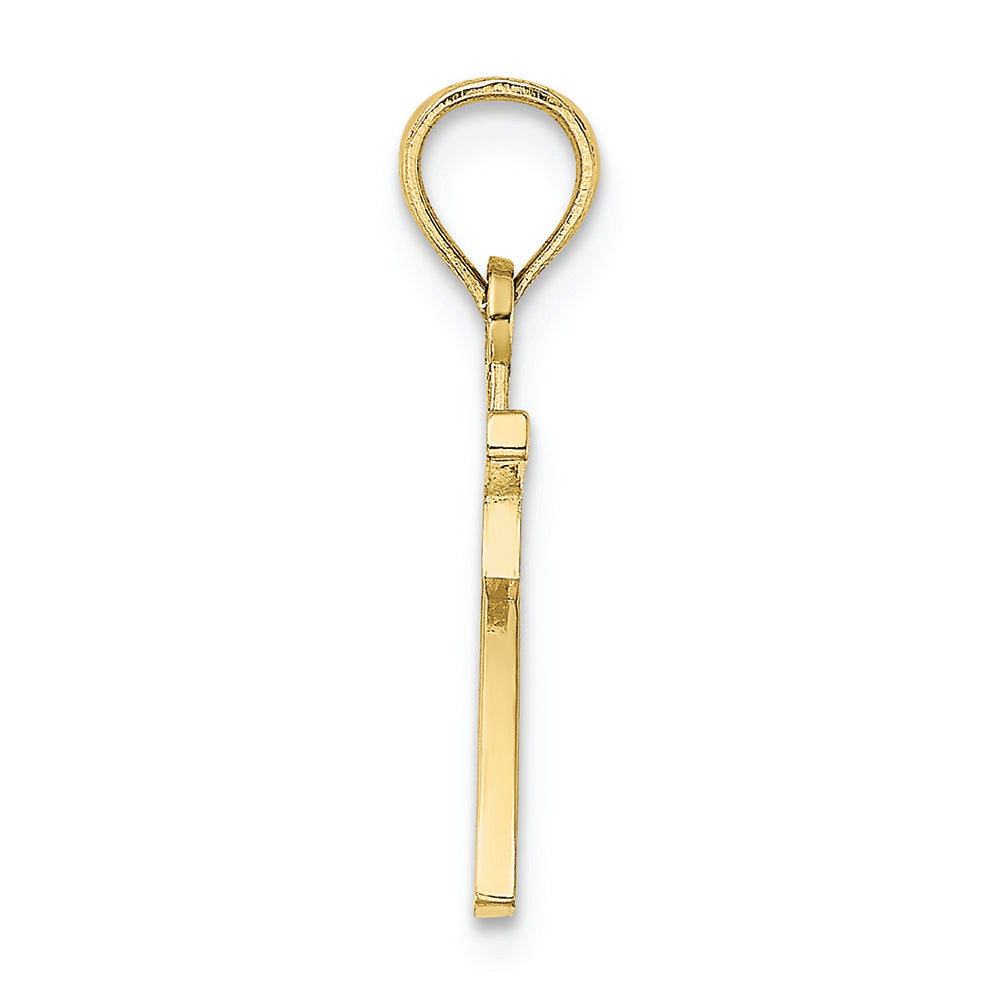 FJC Finejewelers 10k Yellow Gold 7 Block Charm