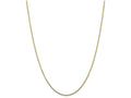 FJC Finejewelers 24 Inch 10k 1.3mm Solid bright-cut Cable Chain Necklace