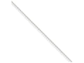 FJC Finejewelers 20 Inch 10k White Gold .8mm bright-cut Cable Chain Necklace