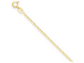 FJC Finejewelers 20 Inch 14k Yellow Gold 1.15mm Carded Cable Rope Chain Necklace