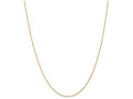 FJC Finejewelers 24 Inch 14k Yellow Gold 1.15mm Carded Cable Rope Chain Necklace