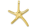 FJC Finejewelers 10k Yellow Gold Dancing Starfish Hidden Bail Charm