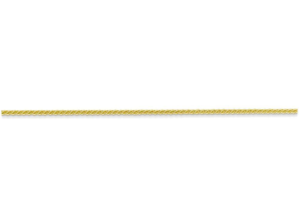 FJC Finejewelers 20 Inch 10k Yellow Gold 1mm Spiga Chain Necklace