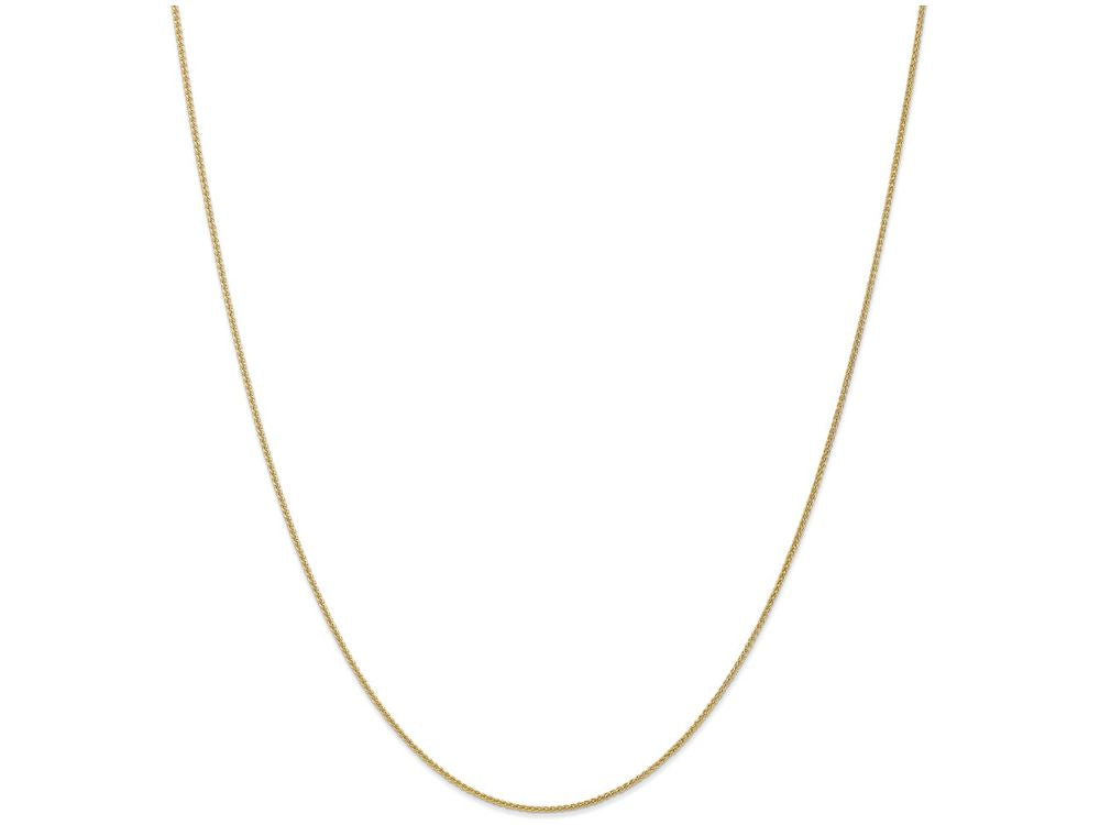 FJC Finejewelers 7 Inch 10k Yellow Gold 1mm Spiga Chain Bracelet