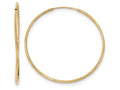 FJC Finejewelers 10k Polished Endless Tube Hoop Earrings