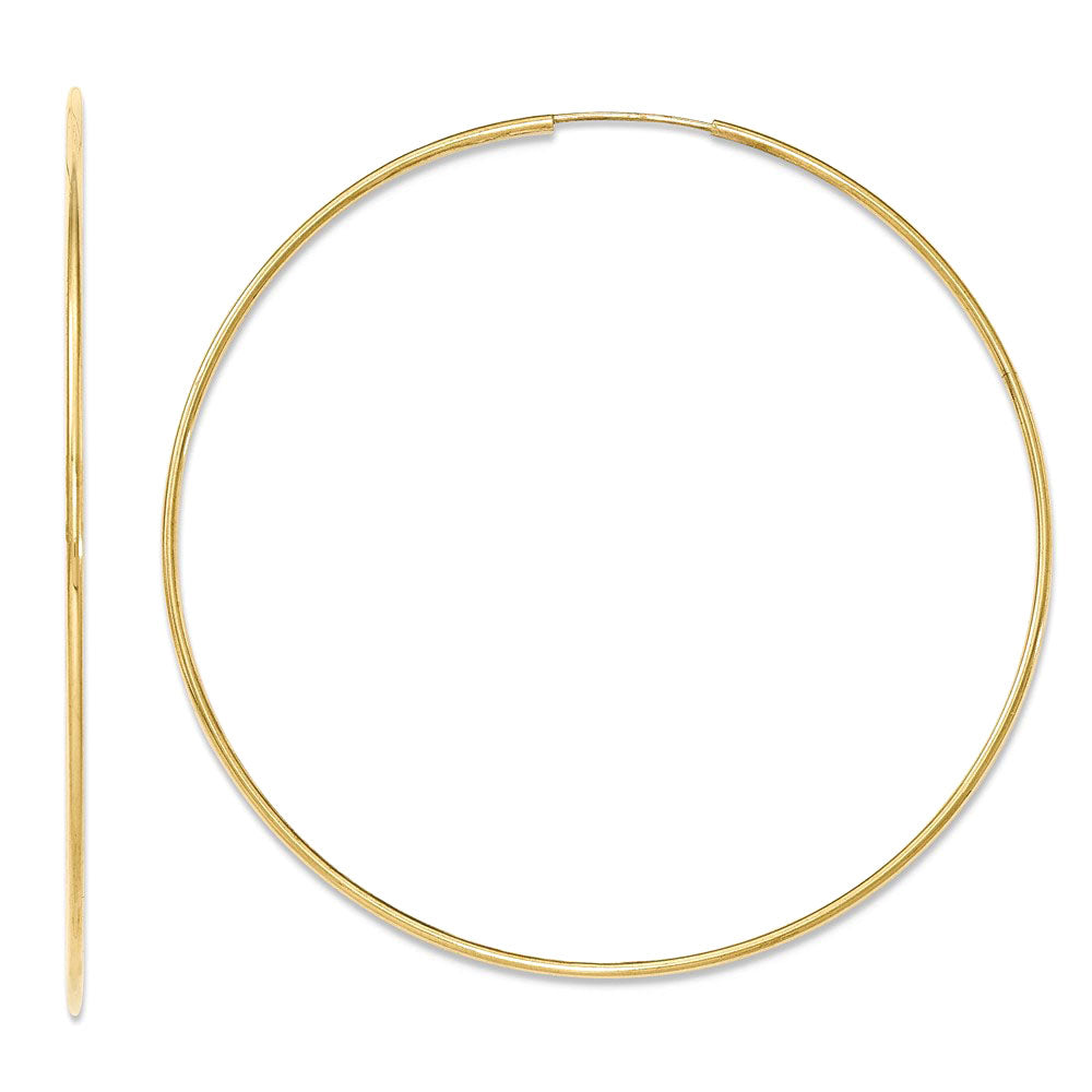 FJC Finejewelers 10k Polished Endless Tube Hoop Earrings