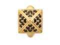Endless Jewelry - Jennifer Lopez Collection Black Shiny High Rise Black Cubic Zirconia Gold Finish