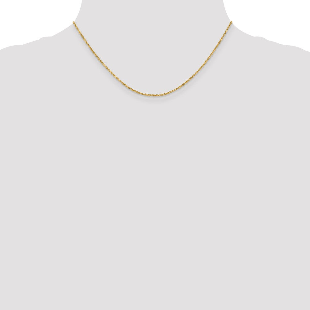 FJC Finejewelers 18 kt Yellow Gold 1.3mm Heavy-baby Rope Chain