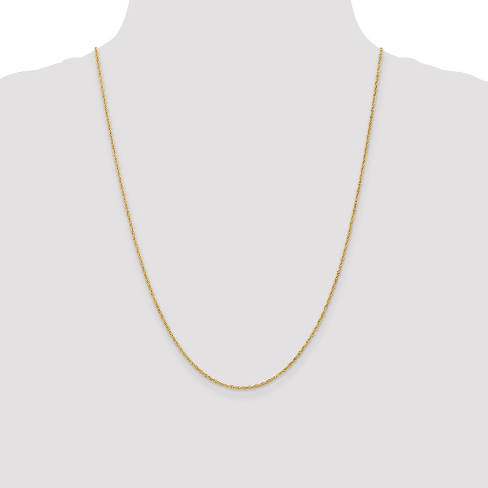 FJC Finejewelers 18 kt Yellow Gold 1.3mm Heavy-baby Rope Chain