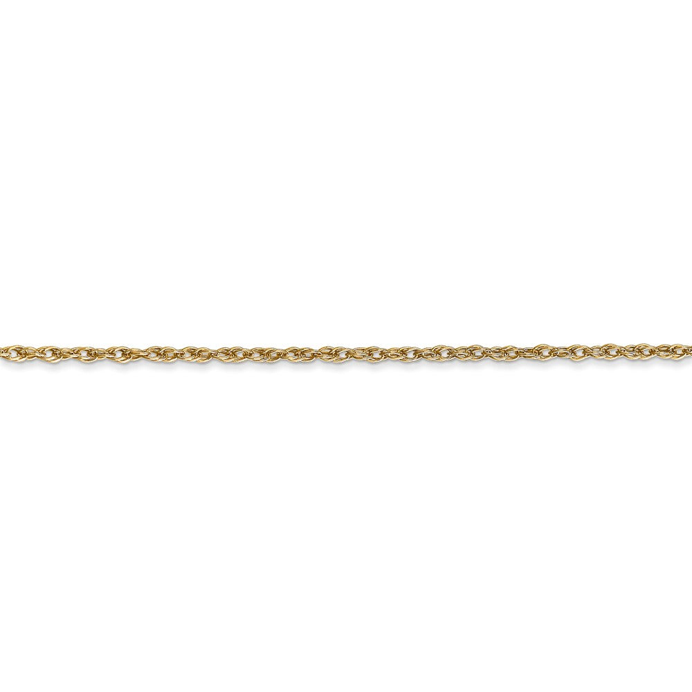 FJC Finejewelers 18 kt Yellow Gold 1.3mm Heavy-baby Rope Chain