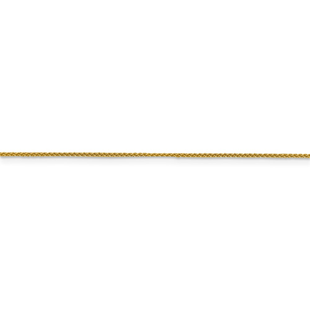 FJC Finejewelers 18 kt Yellow Gold 1.00mm Bright Cut Spiga Chain