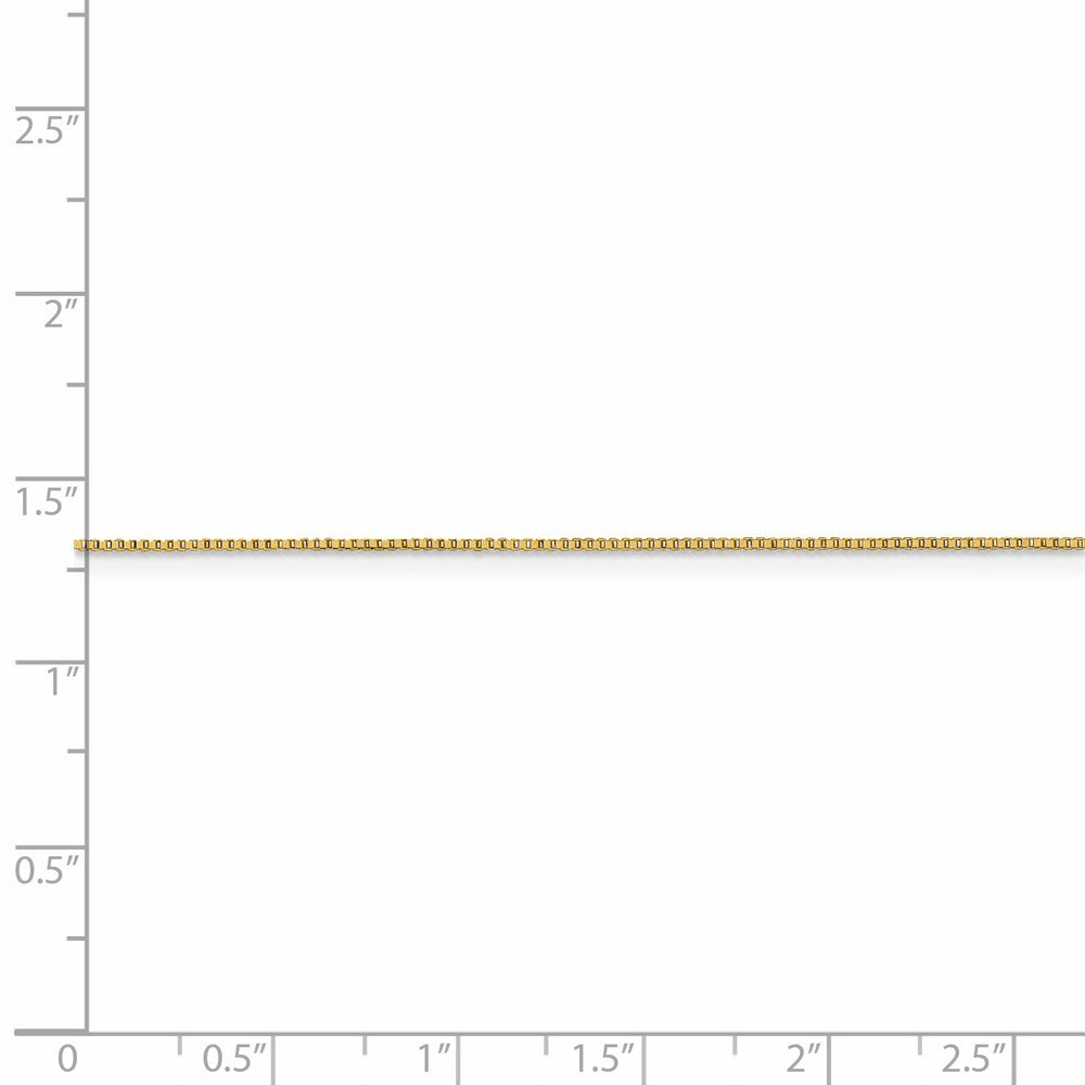 FJC Finejewelers 18 kt Yellow Gold .7mm Box Chain