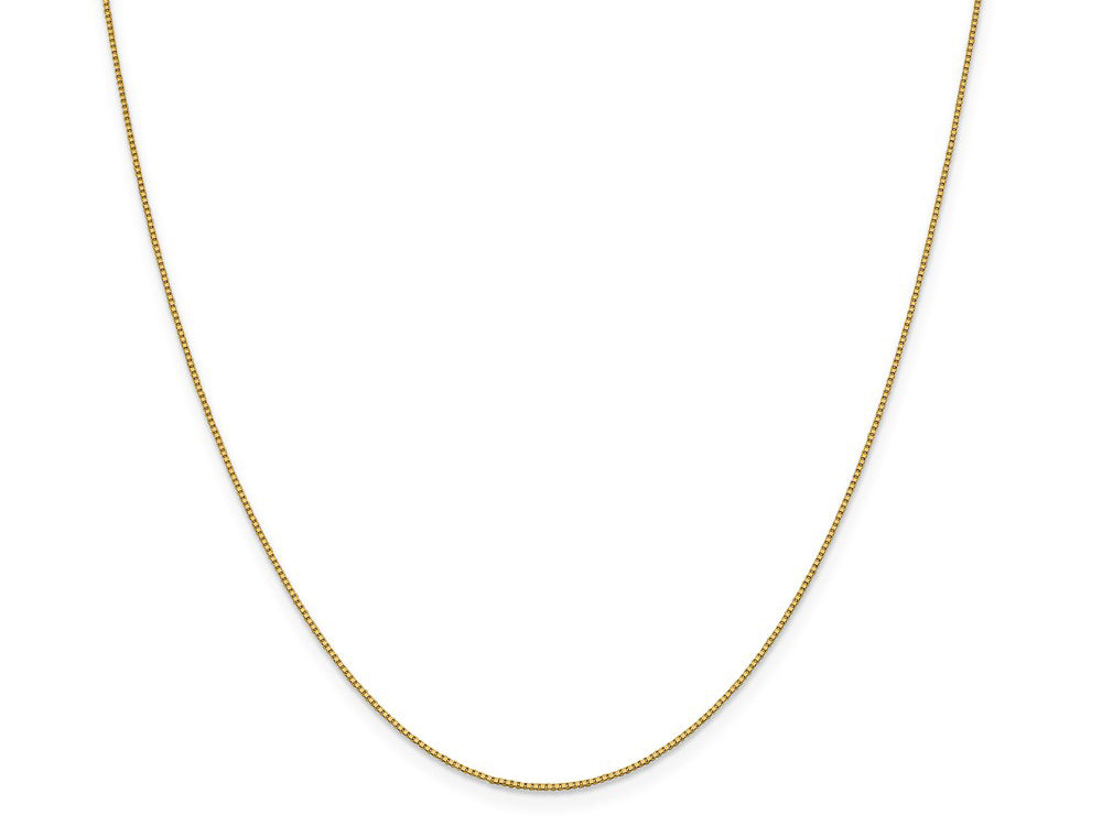 FJC Finejewelers 18 kt Yellow Gold .7mm Box Chain