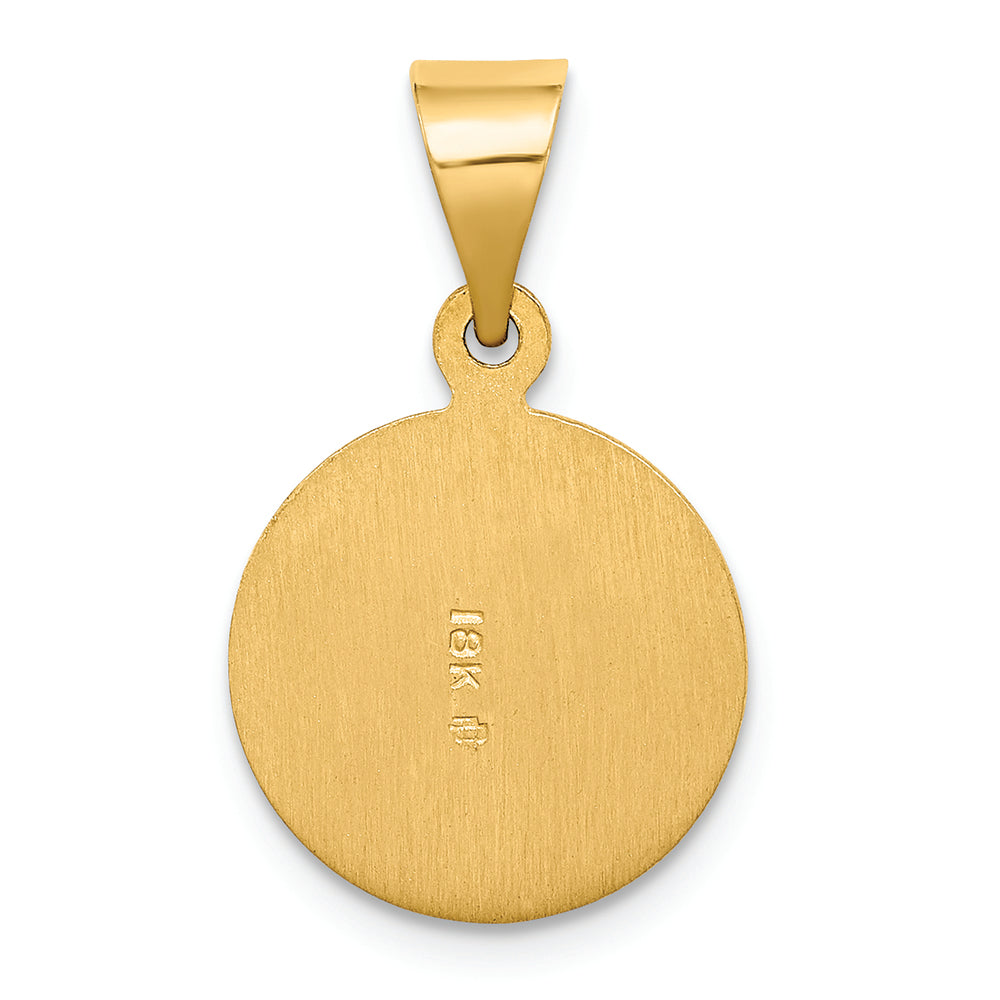 FJC Finejewelers 18k Yellow Gold Saint Jude Medal Charm