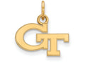 10k Yellow Gold Logoart Georgia Institute Of Technology Extra Small Pendant