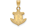 10k Yellow Gold Logoart Rollins College Small Pendant