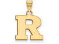 10k Yellow Gold Logoart Rutgers Small Pendant