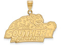 10k Yellow Gold Logoart Southern University Large Pendant