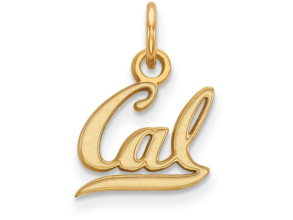 10k Yellow Gold Logoart University Of California Berkeley Extra Small Pendant
