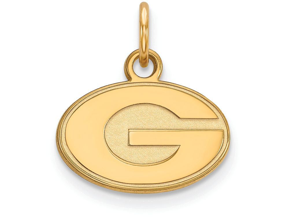 10k Yellow Gold Logoart University Of Georgia Extra Small Pendant