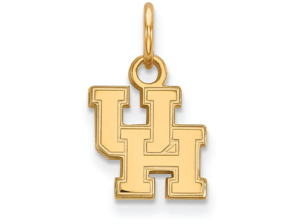 10k Yellow Gold Logoart University Of Houston Extra Small Pendant