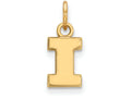 10k Yellow Gold Logoart University Of Illinois Extra Small Pendant