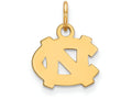 10k Yellow Gold Logoart University Of North Carolina Extra Small Pendant