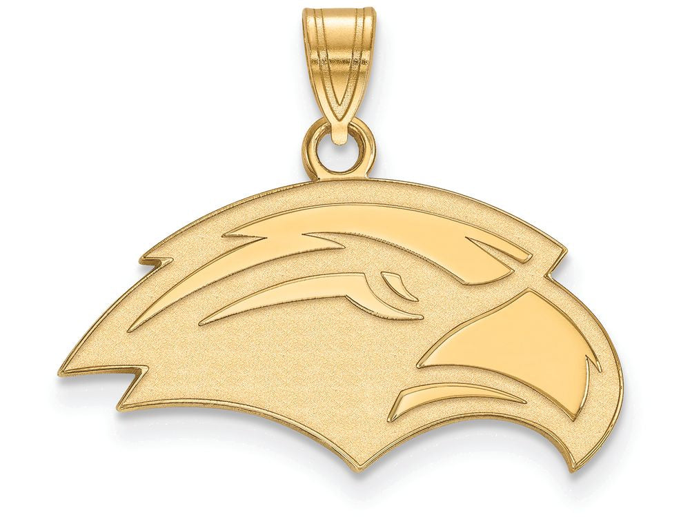 10k Yellow Gold Logoart University Of Southern Miss Small Pendant