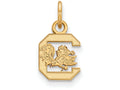10k Yellow Gold Logoart University Of South Carolina Extra Small Pendant