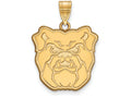 10k Yellow Gold Logoart Butler University Large Pendant