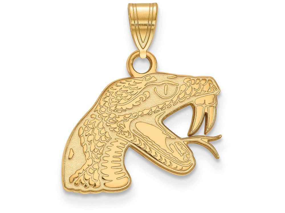 10k Yellow Gold Logoart Florida Aandm University Small Pendant