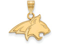 10k Yellow Gold Logoart Montana State University Small Pendant