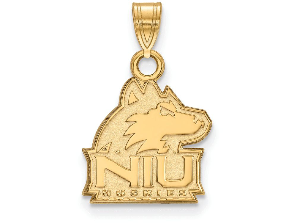10k Yellow Gold Logoart Northern Illinois University Small Pendant