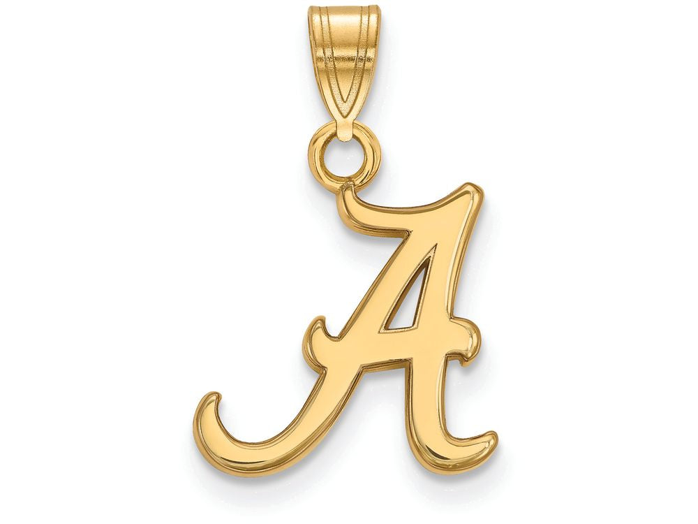 10k Yellow Gold Logoart University Of Alabama Small Pendant