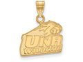 10k Yellow Gold Logoart University Of New Hampshire Small Pendant