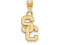 Logoart 10k Yellow Gold University Of Southern California Small Pendant