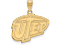 10k Yellow Gold Logoart The University Of Texas At El Paso Large Pendant