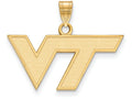 10k Yellow Gold Logoart Virginia Tech Small Pendant