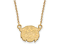 10k Yellow Gold Logoart Villanova University Small Pendant Necklace