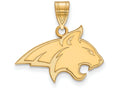 10k Yellow Gold Logoart Montana State University Medium Pendant