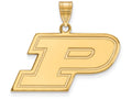 10k Yellow Gold Logoart Purdue Medium Pendant