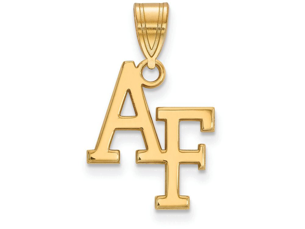 10k Yellow Gold Logoart United States Air Force Academy Medium Pendant