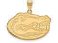10k Yellow Gold Logoart University Of Florida Large Pendant