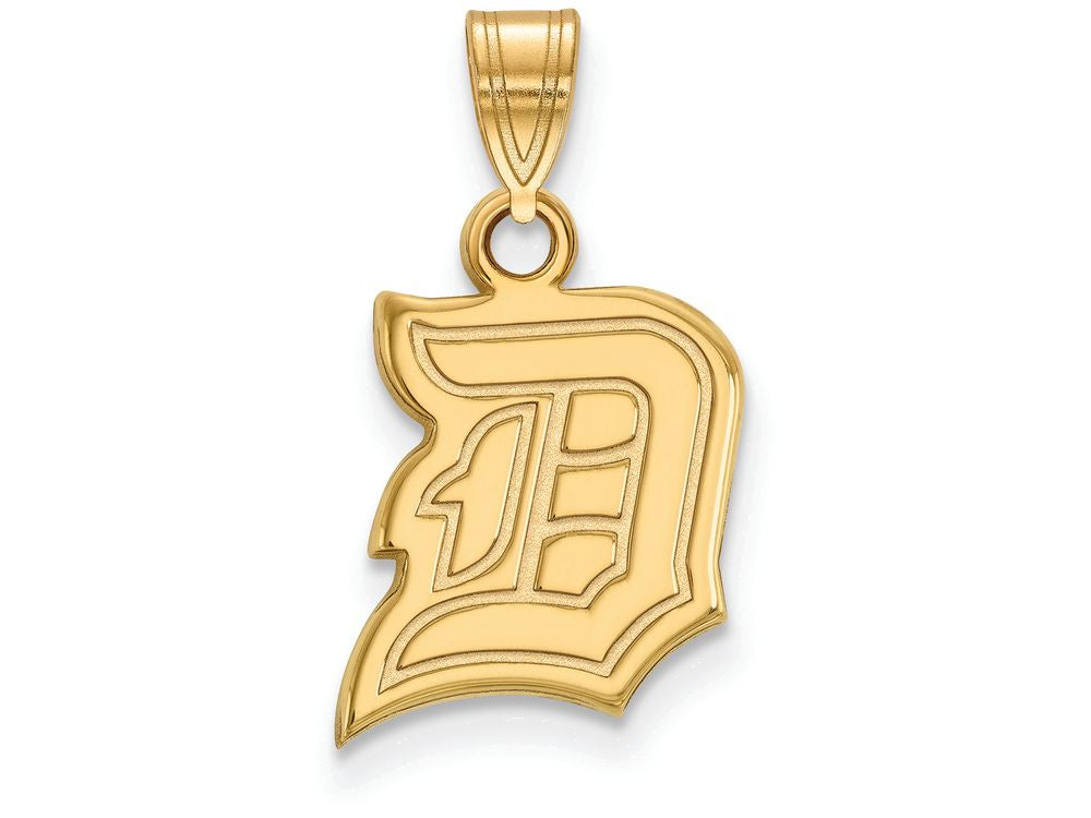 10k Yellow Gold Logoart Duquesne University Small Pendant