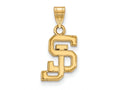 10k Yellow Gold Logoart San Jose State University Small Pendant