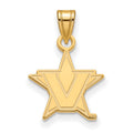 10k Yellow Gold Logoart Vanderbilt University Small Pendant