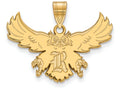 10k Yellow Gold Logoart Rice University Large Pendant