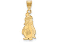 10k Yellow Gold Logoart Youngstown State University Large Pendant
